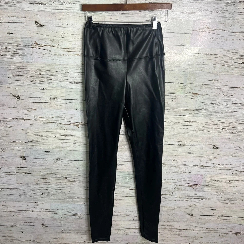 Wilfred free DARIA ANKLE PANT pant faux leather leggings high rise size medium
